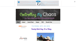 Desktop Screenshot of controllingmychaos.com
