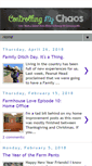 Mobile Screenshot of controllingmychaos.com